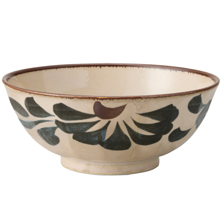 日本製 美濃焼 エアースタック どんぶりL 唐草 日本製 美濃焼 – マルラボ