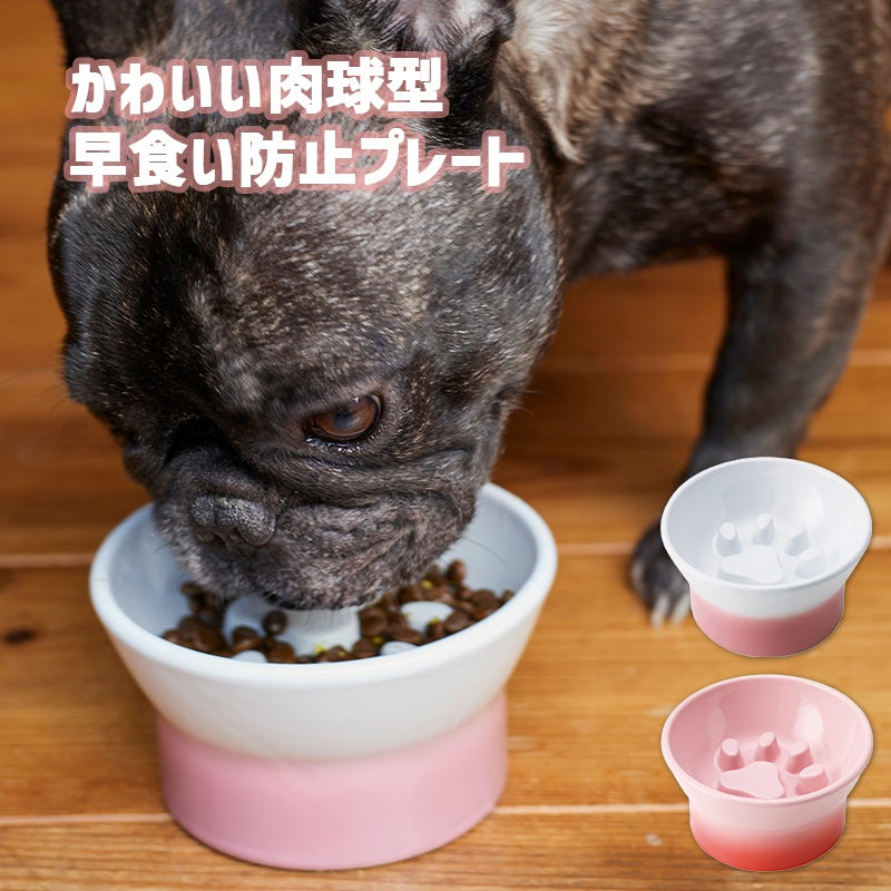 犬用早食い防止皿(10こ) Amazon | 【陶器製】早食い防止 食器 犬 小型犬 猫 陶器 熱湯消毒可能