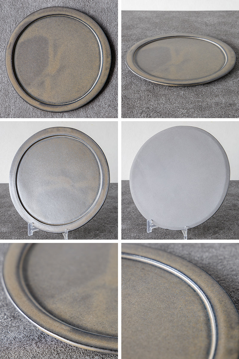 丸利玉樹利喜蔵商店 Rikizo リキゾー ベニェ リムプレートLL 笠間焼