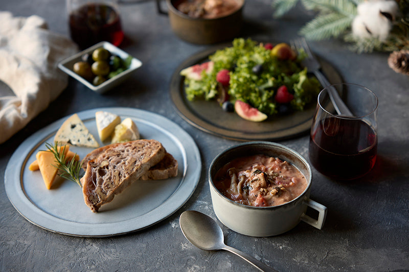 丸利玉樹利喜蔵商店 Rikizo リキゾー ベニェ リムプレートM 笠間焼