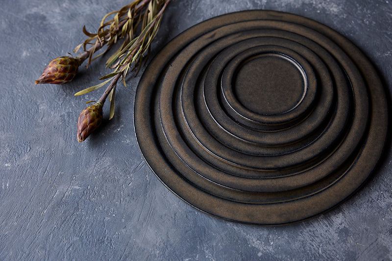 丸利玉樹利喜蔵商店 Rikizo リキゾー ベニェ リムプレートLL 笠間焼