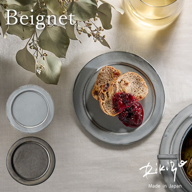 丸利玉樹利喜蔵商店 Rikizo リキゾー ベニェ リムプレートS 笠間焼