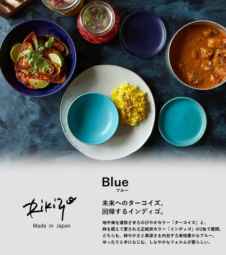 丸利玉樹利喜蔵商店 Rikizo リキゾー ブルー スープカップ 笠間焼