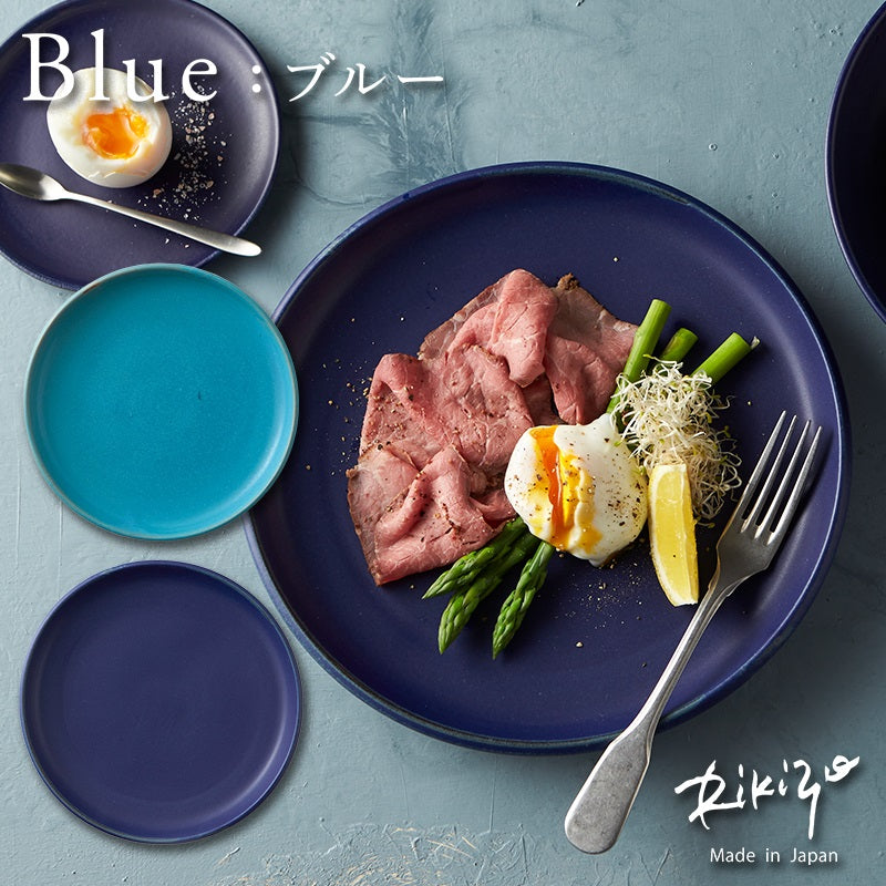 riceブルー 大プレート2枚セット 丸利玉樹利喜蔵商店 Rikizo リキゾー ブルー プレートL 笠間焼 – マルラボ