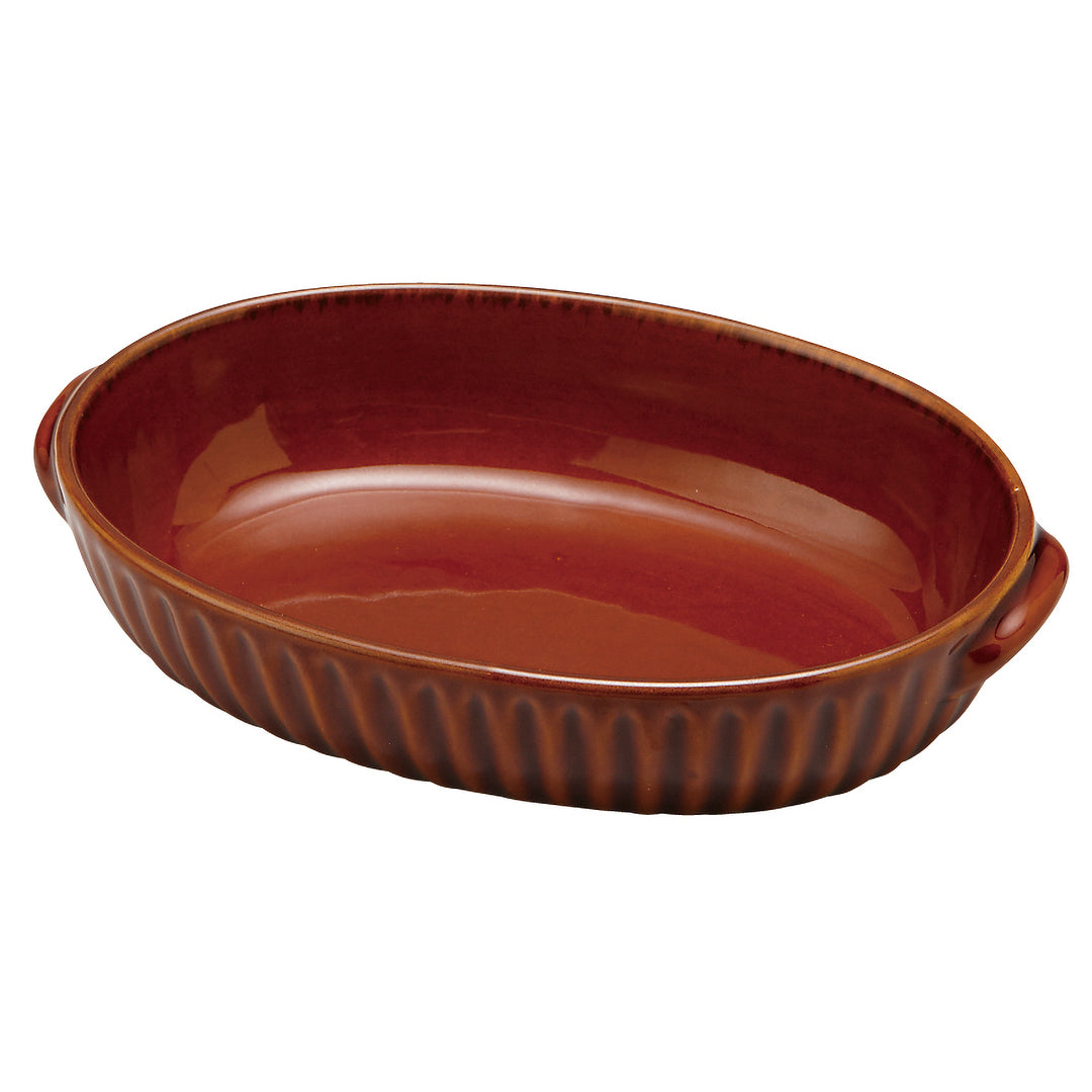 ギャザー オーバルグラタン L – マルラボ