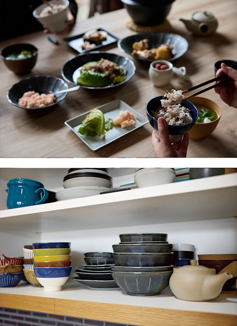 丸利玉樹利喜蔵商店 TAMAKI エアースタック ギンサイ 楕円カレー皿 黒
