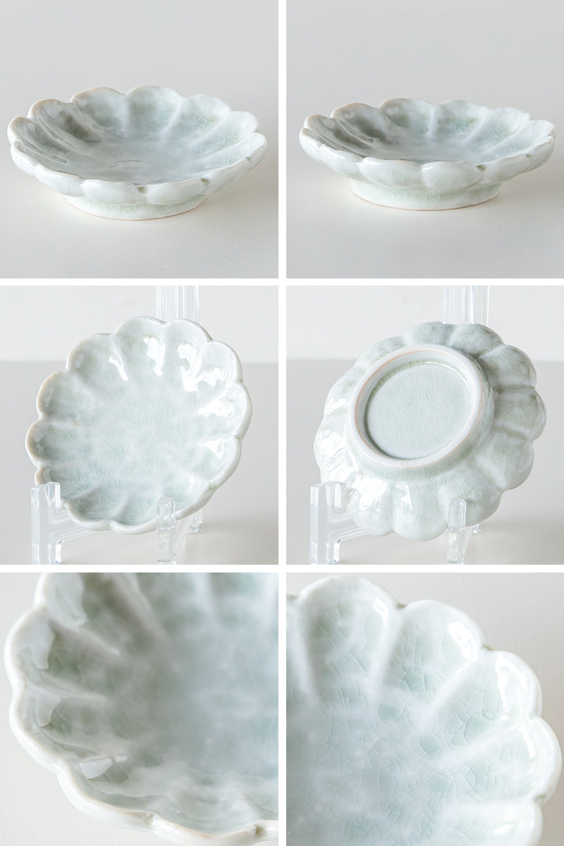 日本製 美濃焼 花皿 プレート8 – マルラボ