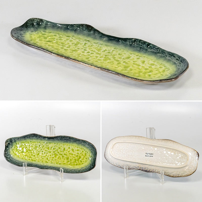 丸利玉樹利喜蔵商店 TAMAKI カナデ 長皿 大 (ワイドプレートL) – マルラボ