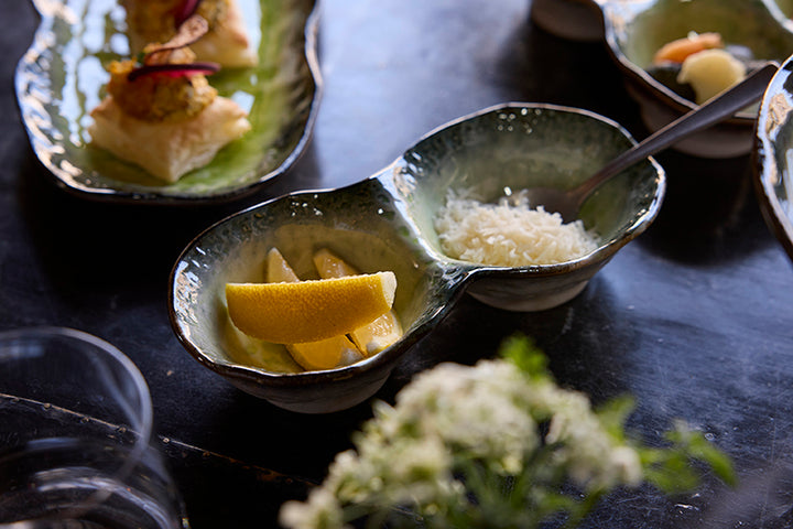 専用品　　前菜　長皿 丸利玉樹利喜蔵商店 TAMAKI カナデ 長皿 (ワイドプレートM