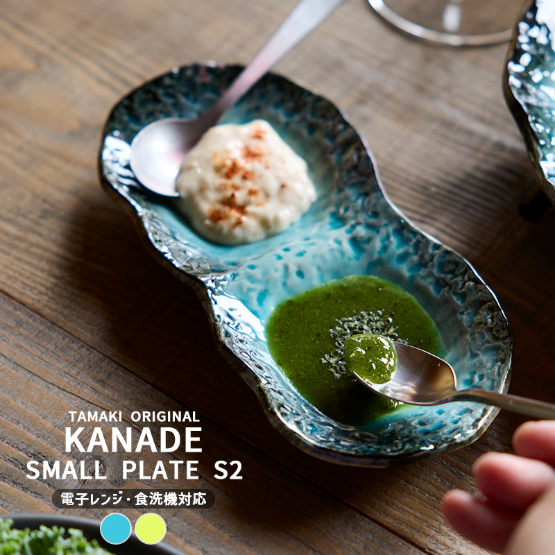 kanayama  プレート2枚セット 丸利玉樹利喜蔵商店 TAMAKI カナデ 小皿 2連 (スモールプレートS2