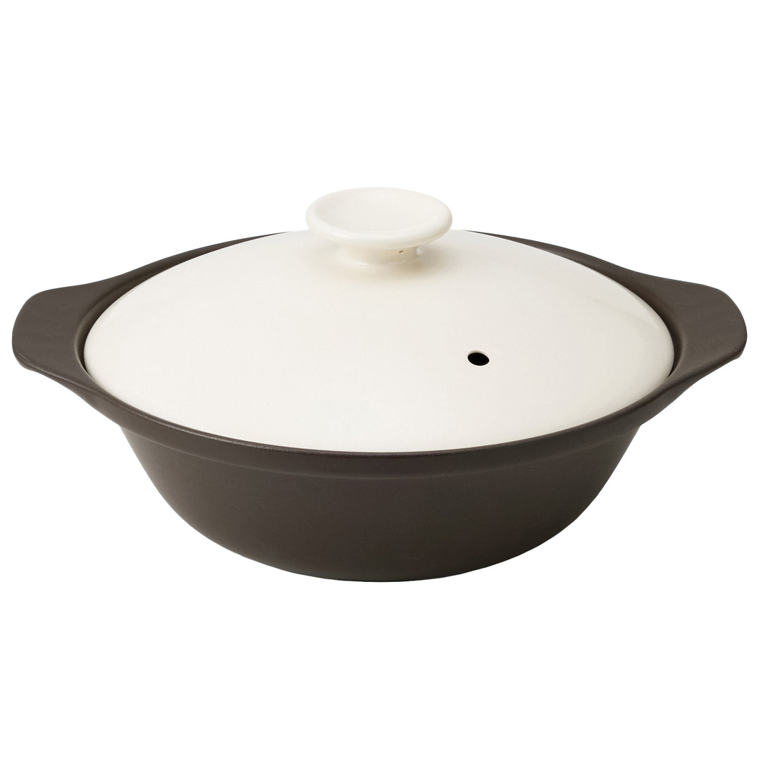 TAMAKI サーマテックIH対応 超軽量土鍋 9号モカ 丸利玉樹利喜蔵商店 TAMAKI サーマテック IH対応 超軽量土鍋 9号