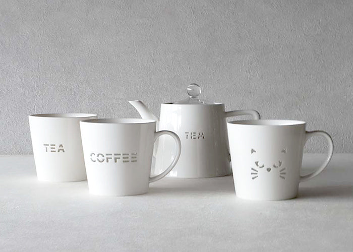 透かし ポット TEA NEKO – マルラボ