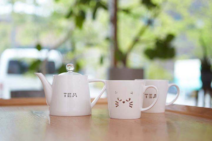 じゃれねこ『11月☆ローズ10』現品のみ★ 透かし ポット TEA NEKO – マルラボ