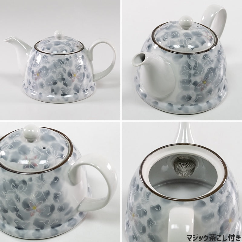 丸利玉樹利喜蔵商店 TAMAKI 和の器 ポット 墨小花 和食器 – マルラボ