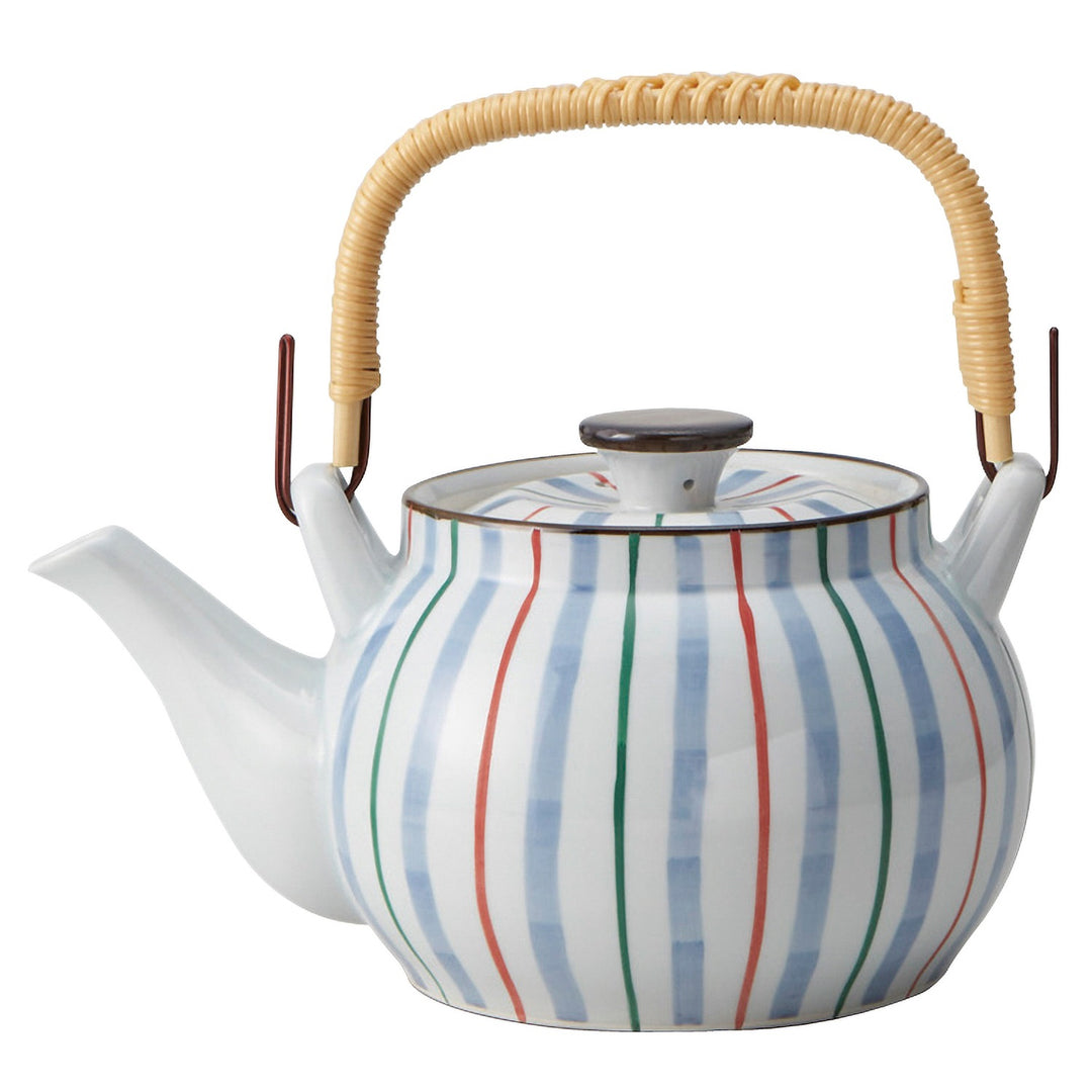 茄子型茶筒／紫小紋。美幸堂。【新品・未使用品】インテリア、食卓に